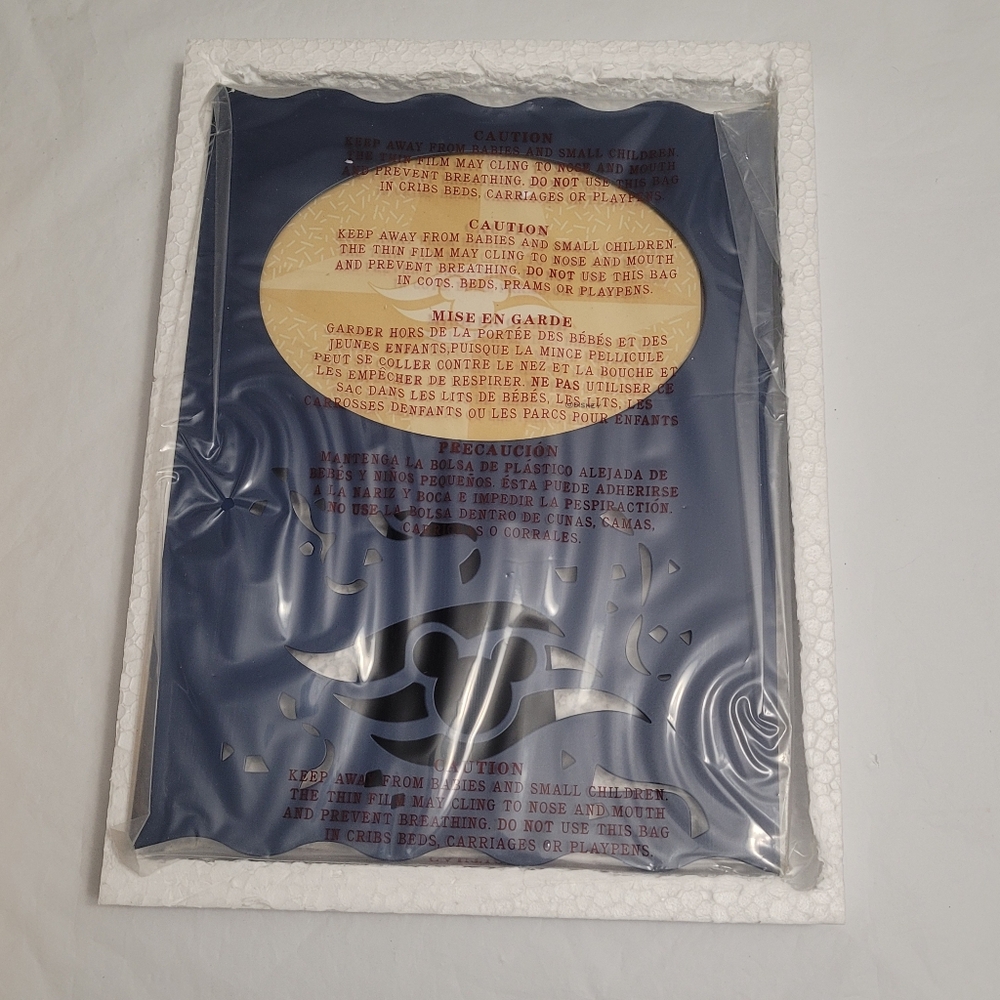 NIP Disney Cruise Line AAA Member Benefit Blue Metal 5 X7 Photo Frame